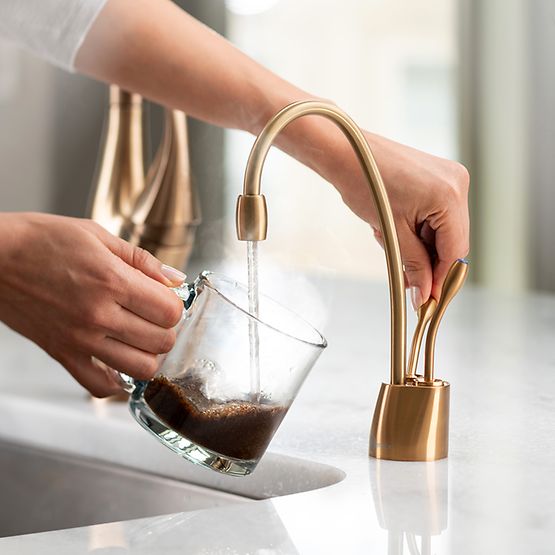 french gold faucet