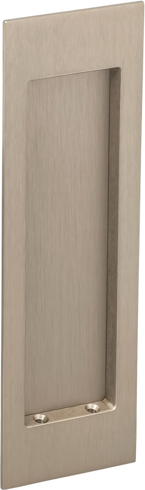 Omnia Solid Brass Modern Rectangular Flush Cup Pokcet Door Set