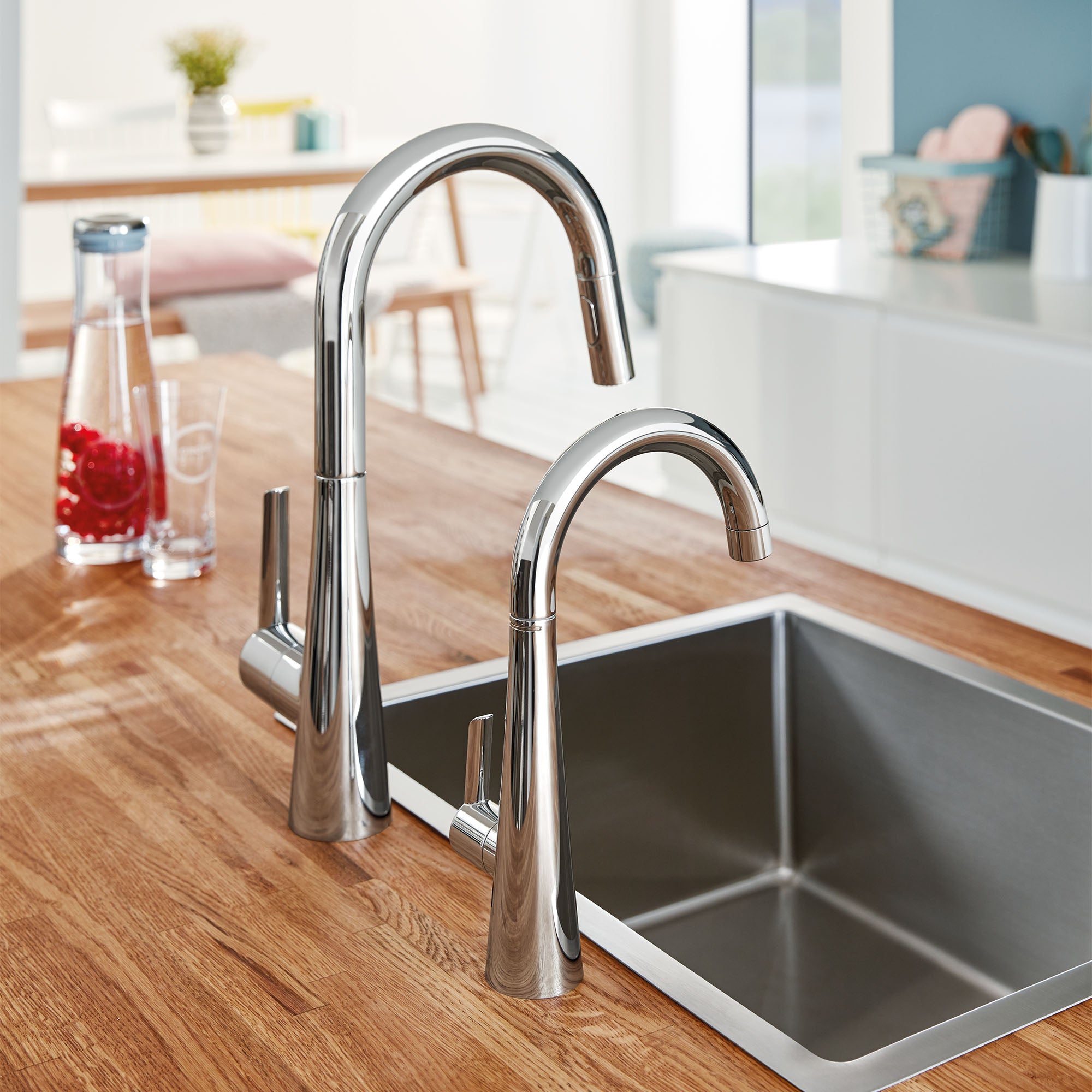 starlight chrome beverage faucet