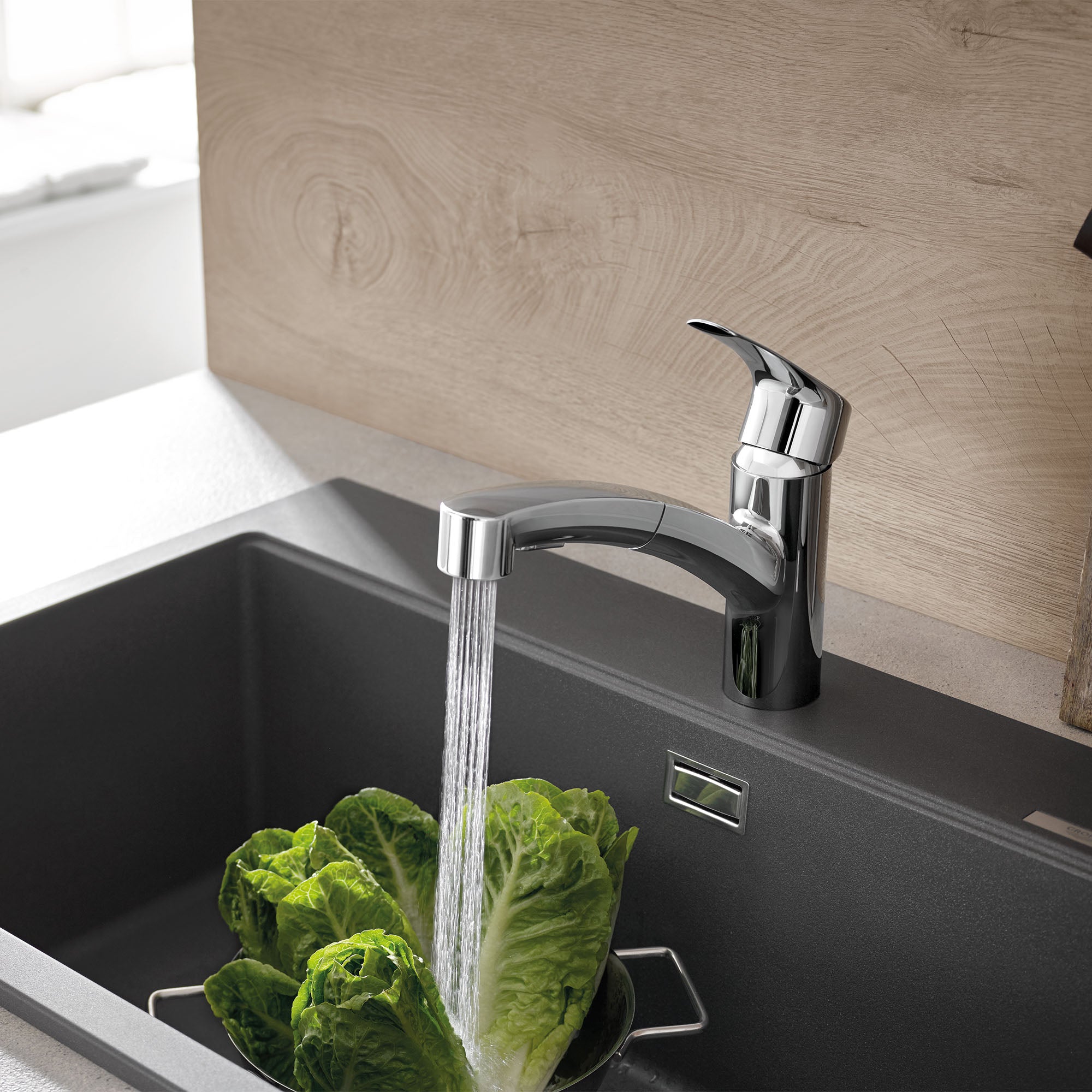 starlight chrome kitchen faucet