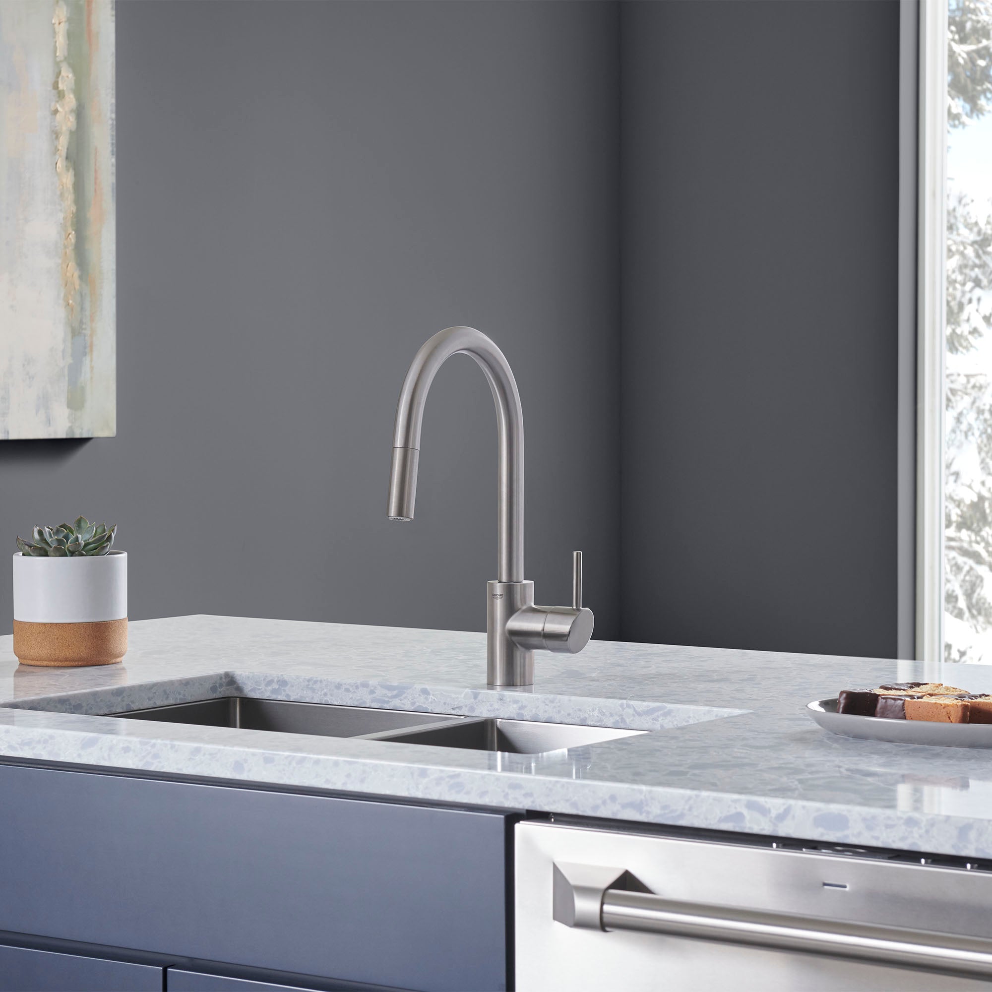 supersteel infinity kitchen faucet