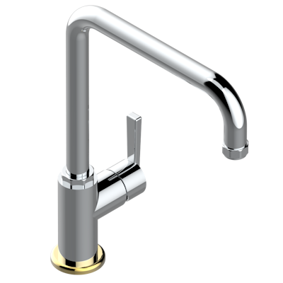 THG Paris Saint-Germain Single Hole Mixer with Swivel and Side Spray