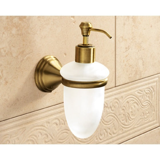 bronze soap dispenser