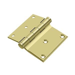 Deltana 3" x 3-1/2" Half Surface Hinge