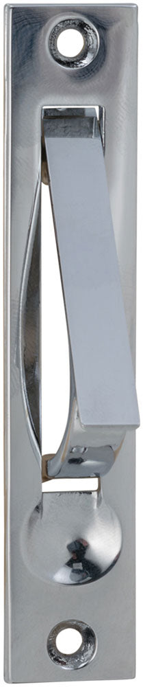 Omnia Floor Stops Solid Brass Sliding Pocket Door Edge Pull