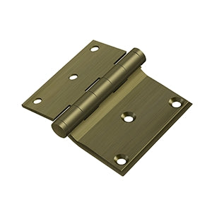Deltana 3" x 3-1/2" Half Surface Hinge