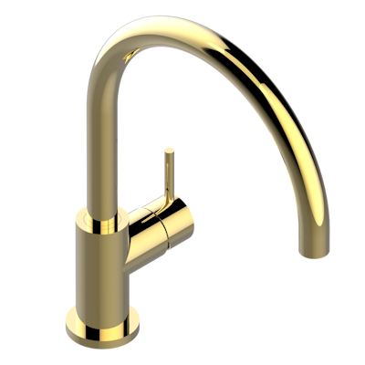 THG Paris Tendance Single Hole Mixer with Swivel and Side Spray