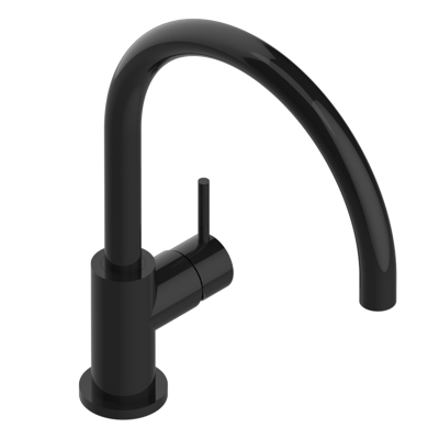 THG Paris Tendance Single Hole Mixer with Swivel and Side Spray