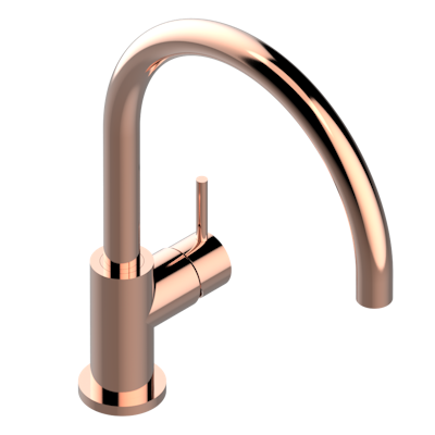 THG Paris Tendance Single Hole Mixer with Swivel and Side Spray