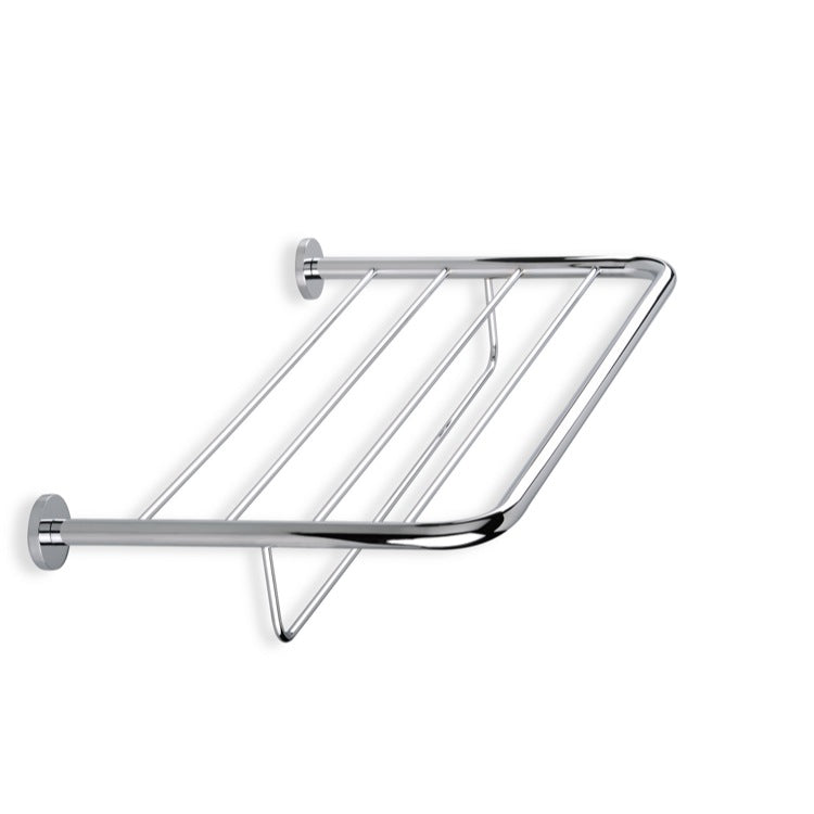 chrome towel rack