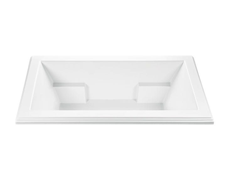 white bathtub