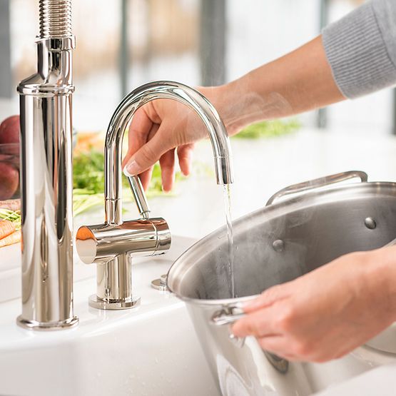 satin nickel faucet