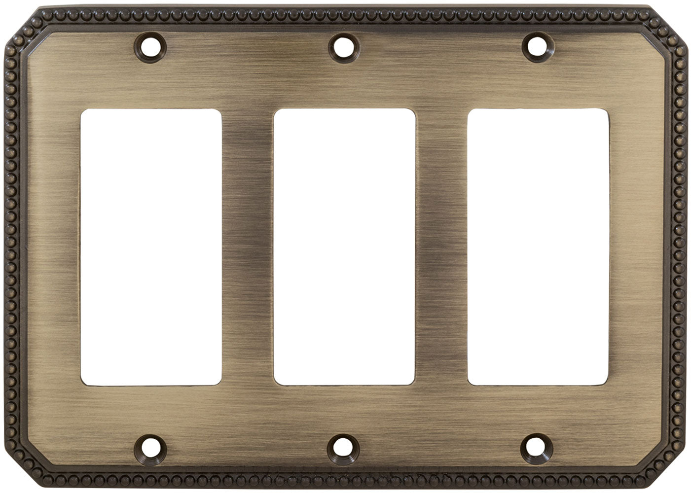 lacquered shaded bronze switchplate