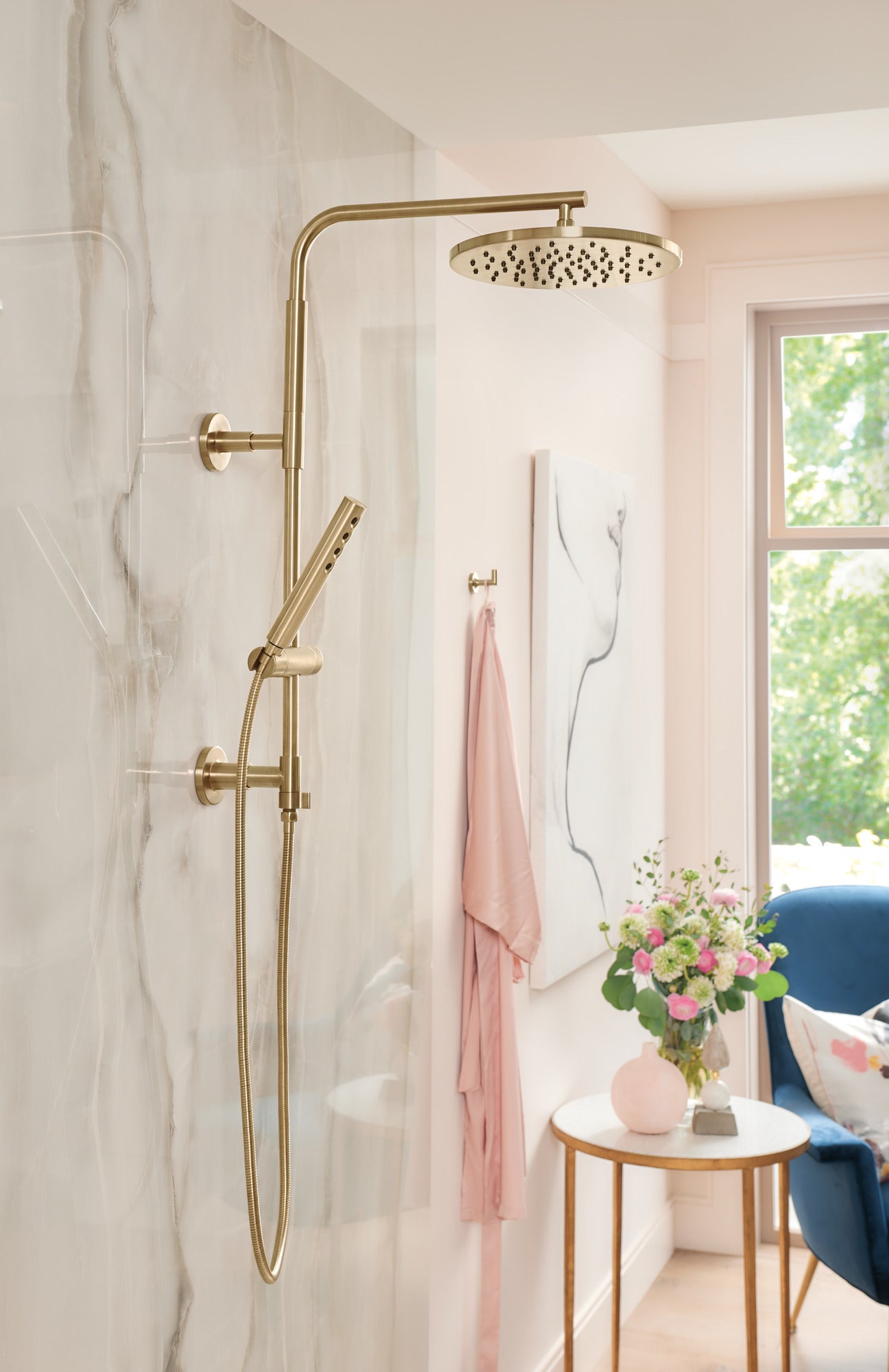 luxe gold robe hook