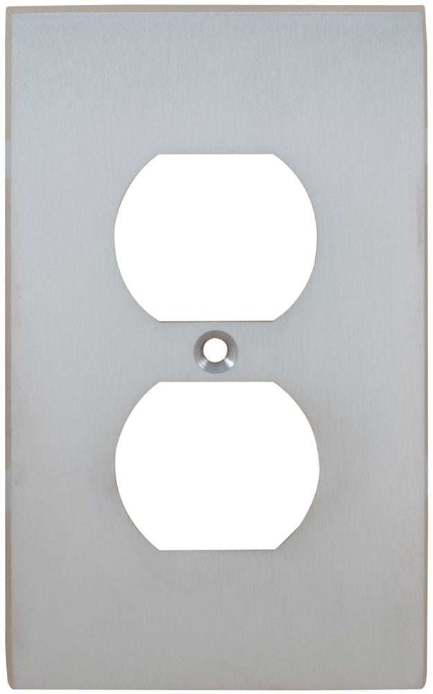 satin chrome switchplate