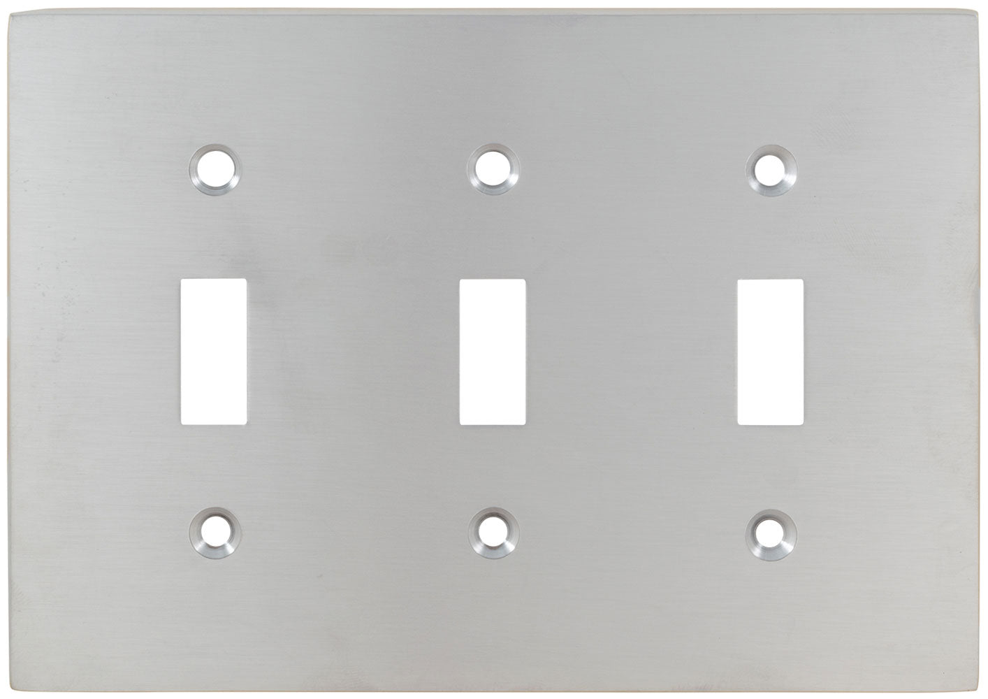 satin chrome switchplate