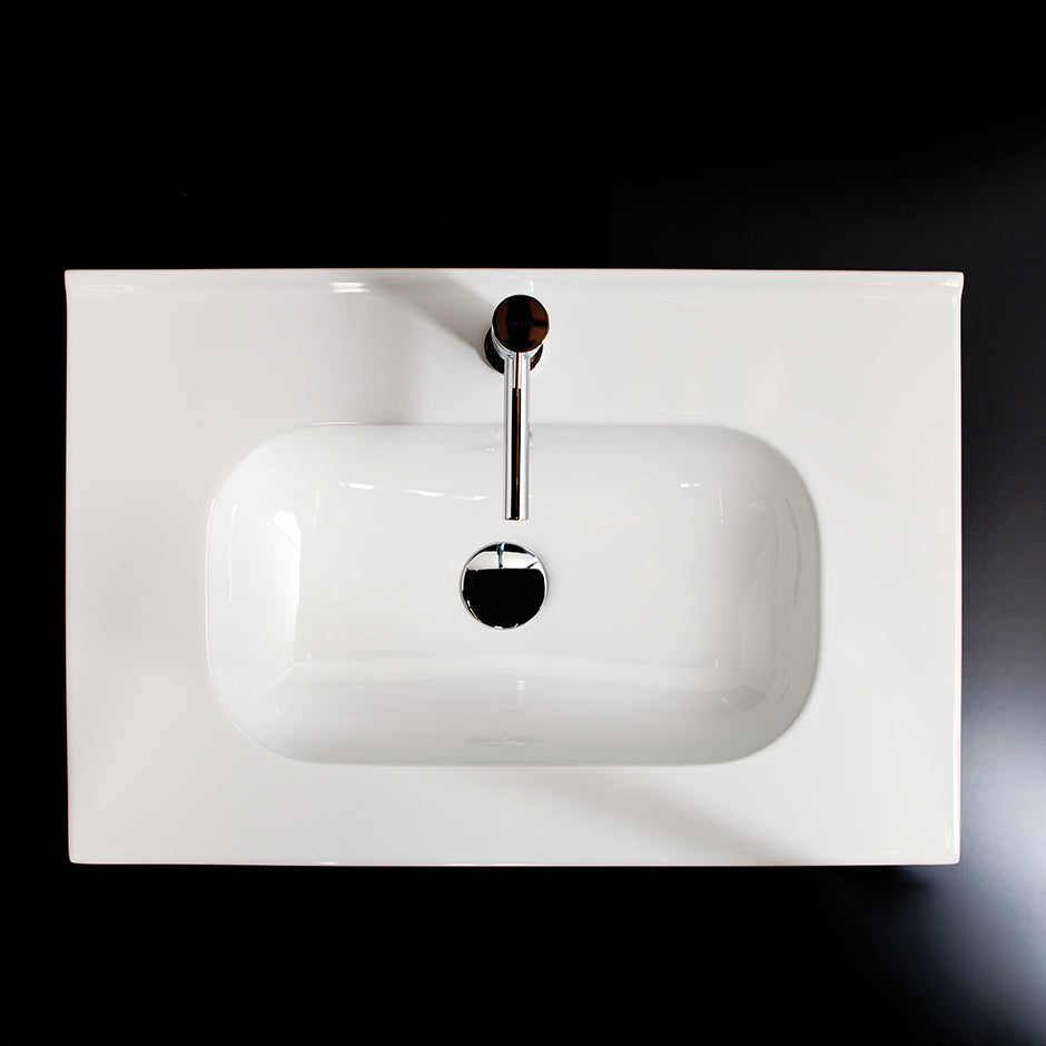 white sink