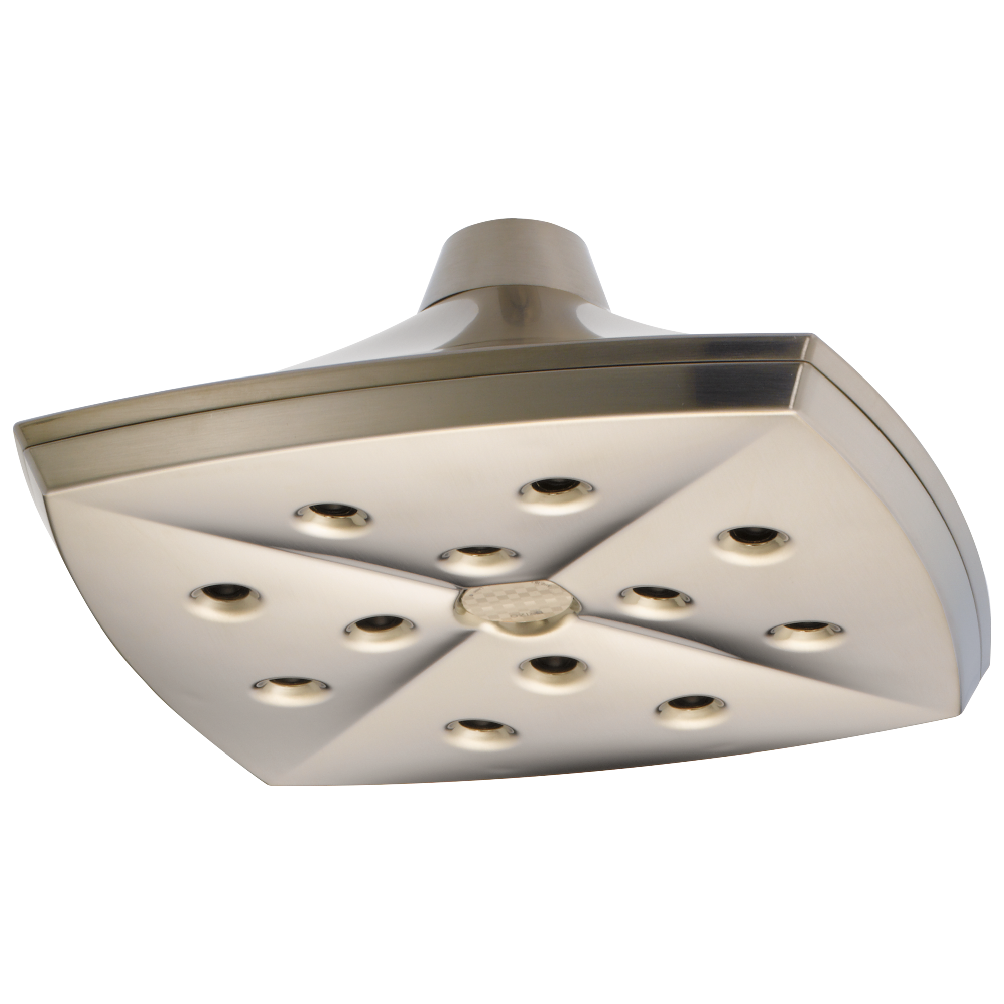 brushed nickel showerhead