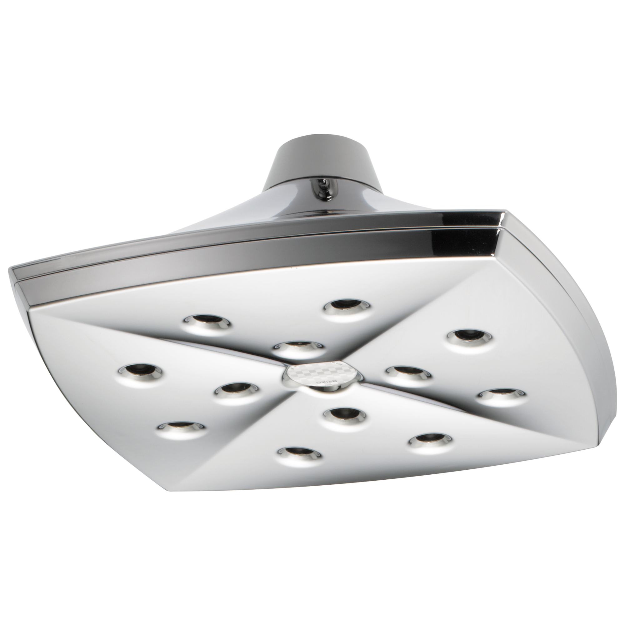 chrome showerhead