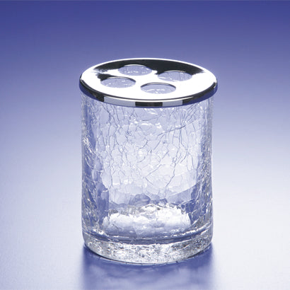 chrome toothbrush holder