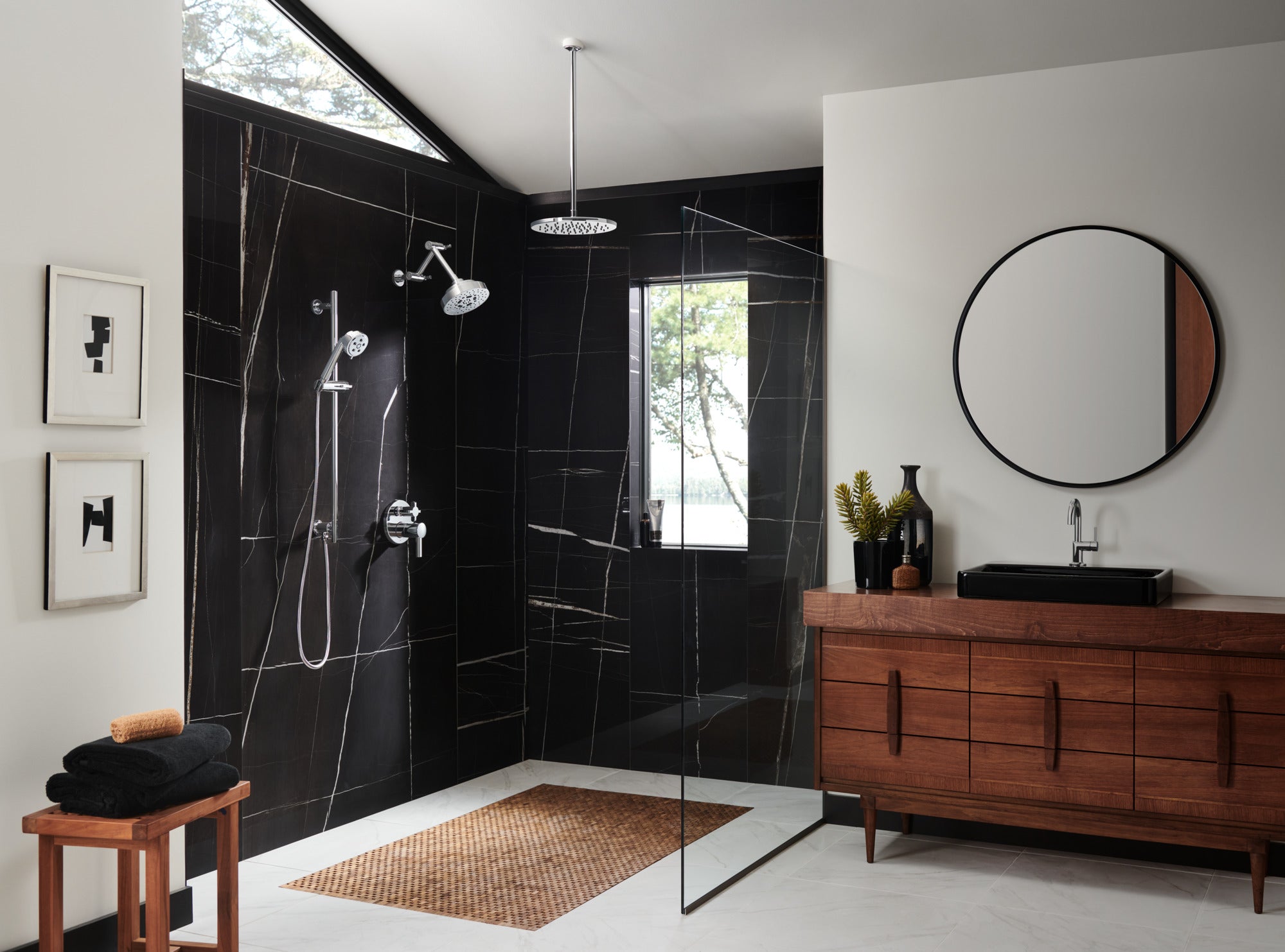 chrome diverter trim