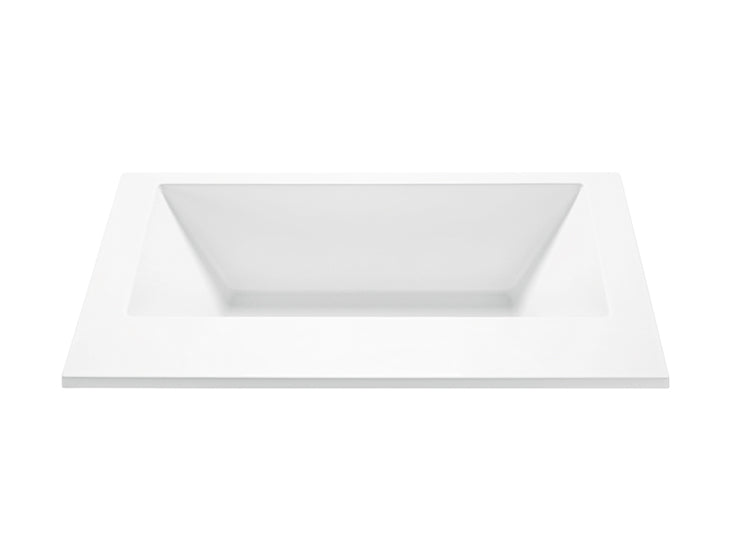 white bathtub
