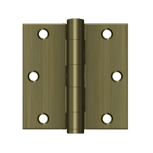 Deltana 3-1/2" x 3-1/2" Square Hinge, HD