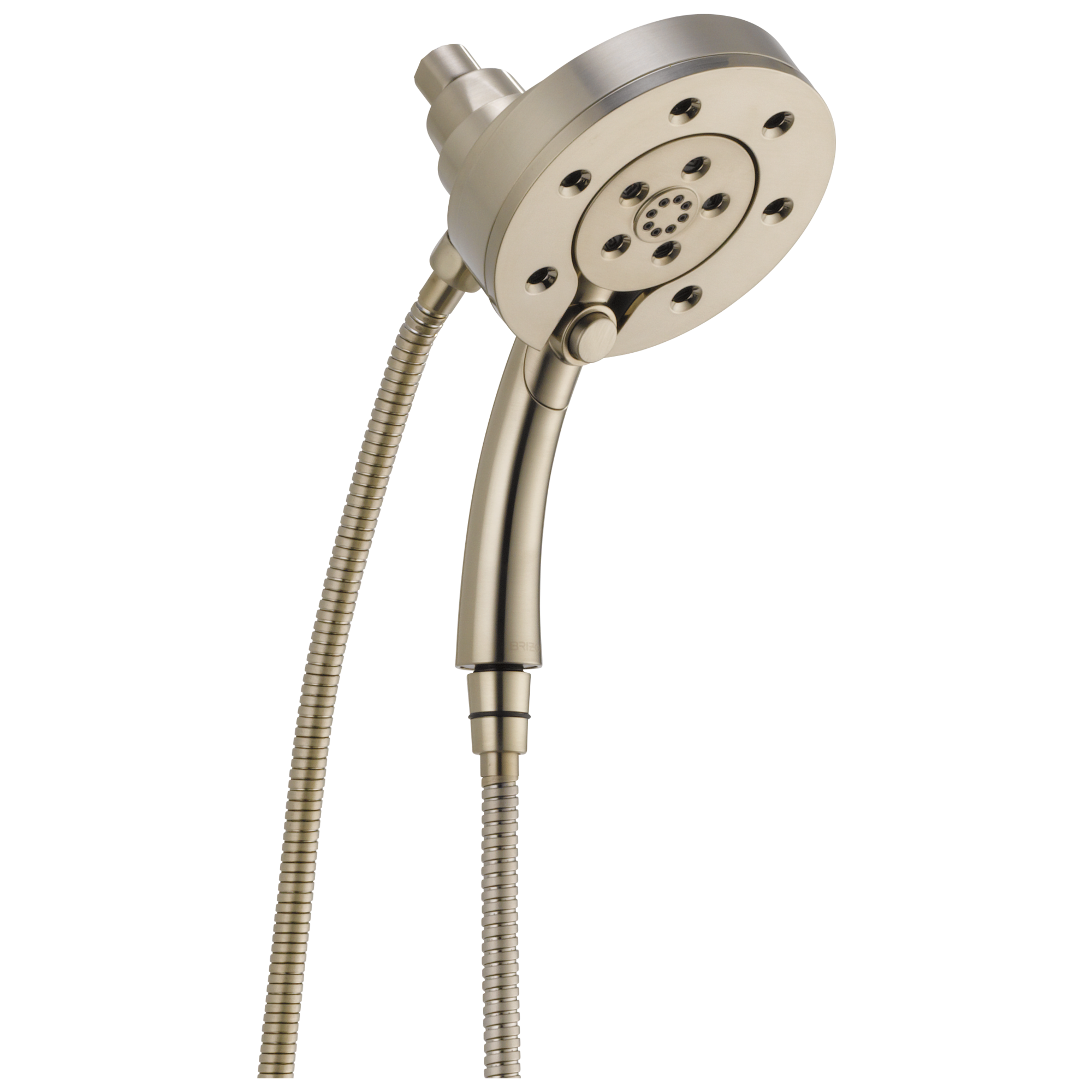 brushed nickel shower