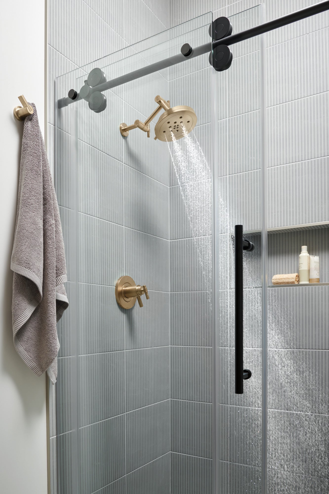 luxe gold robe hook