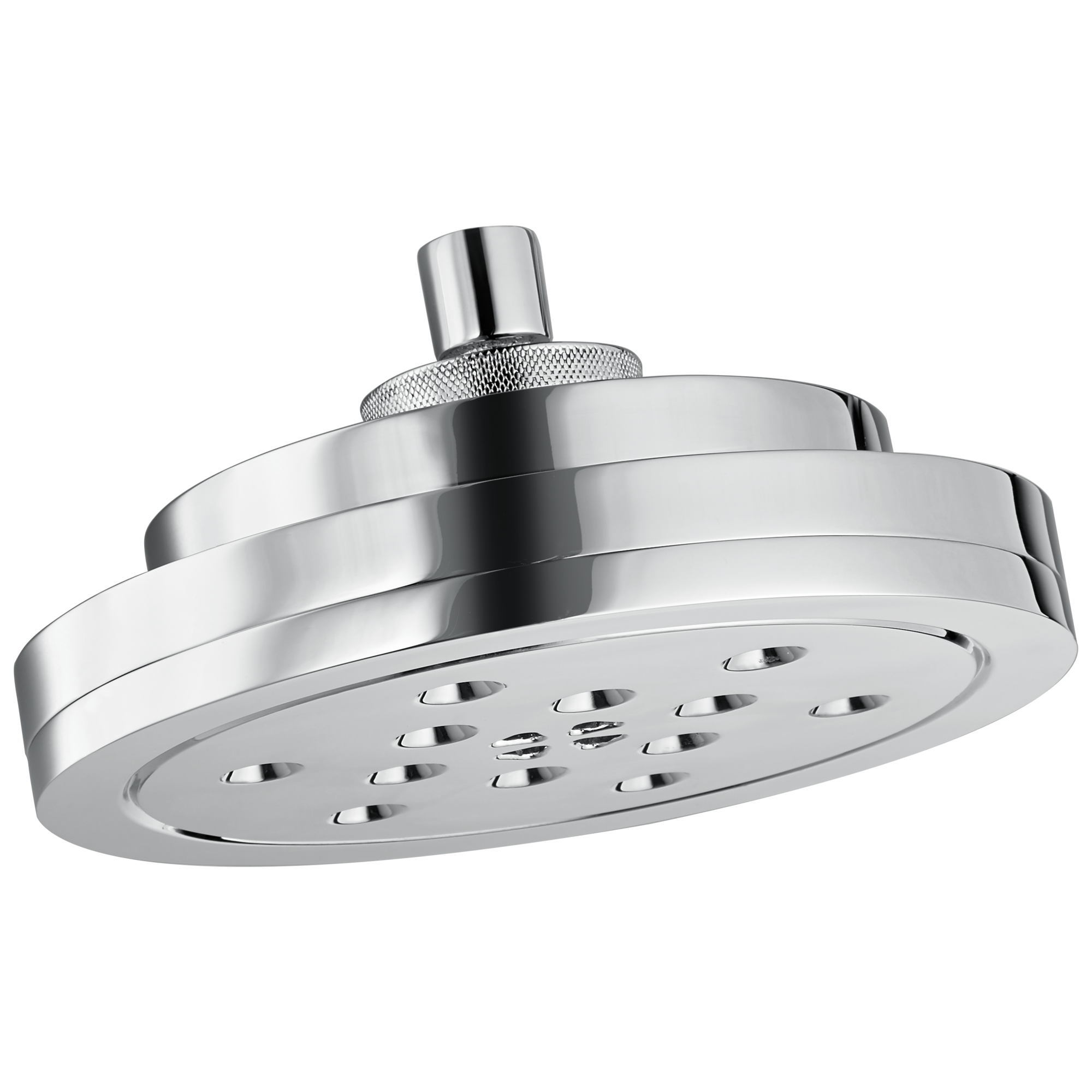 chrome showerhead