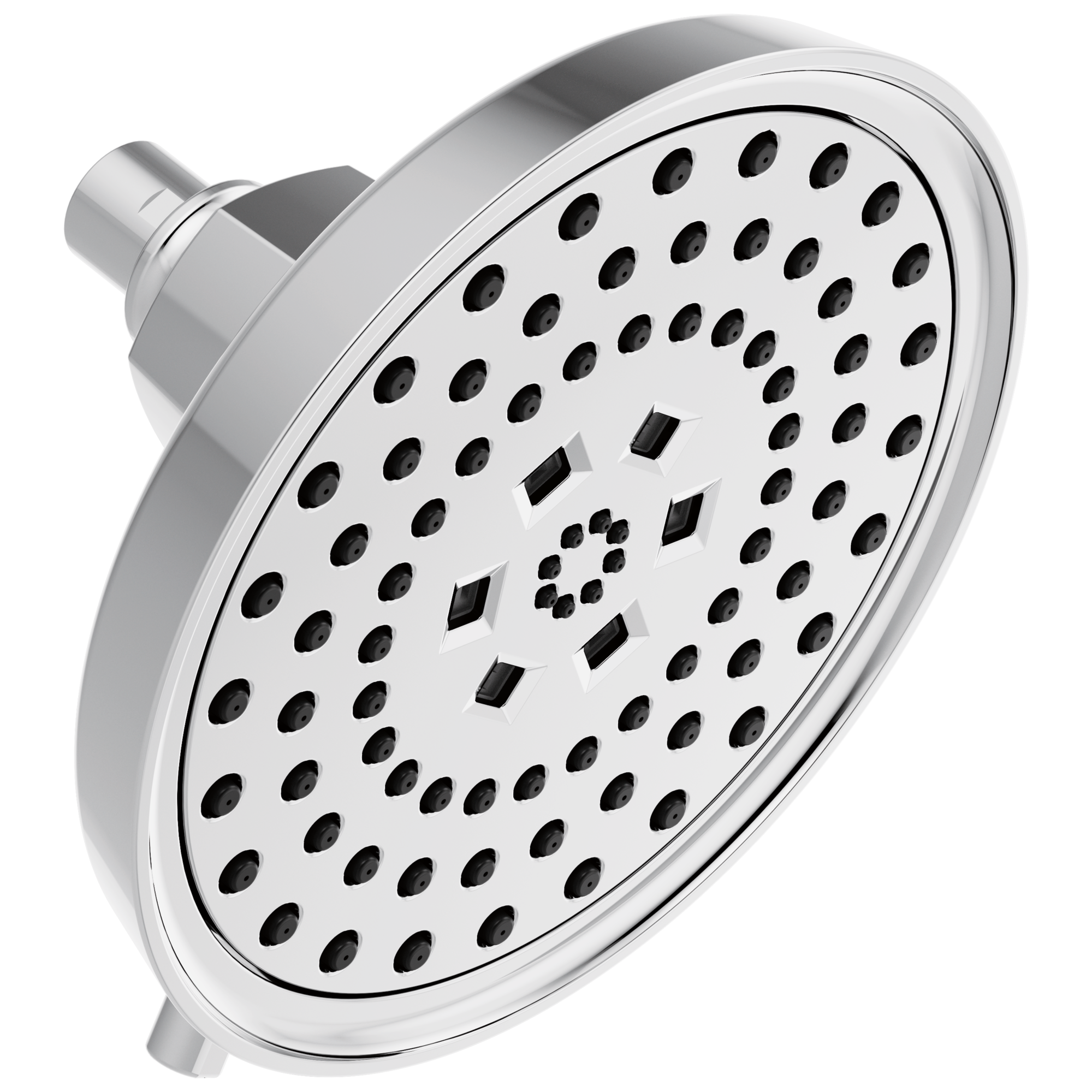 chrome shower head