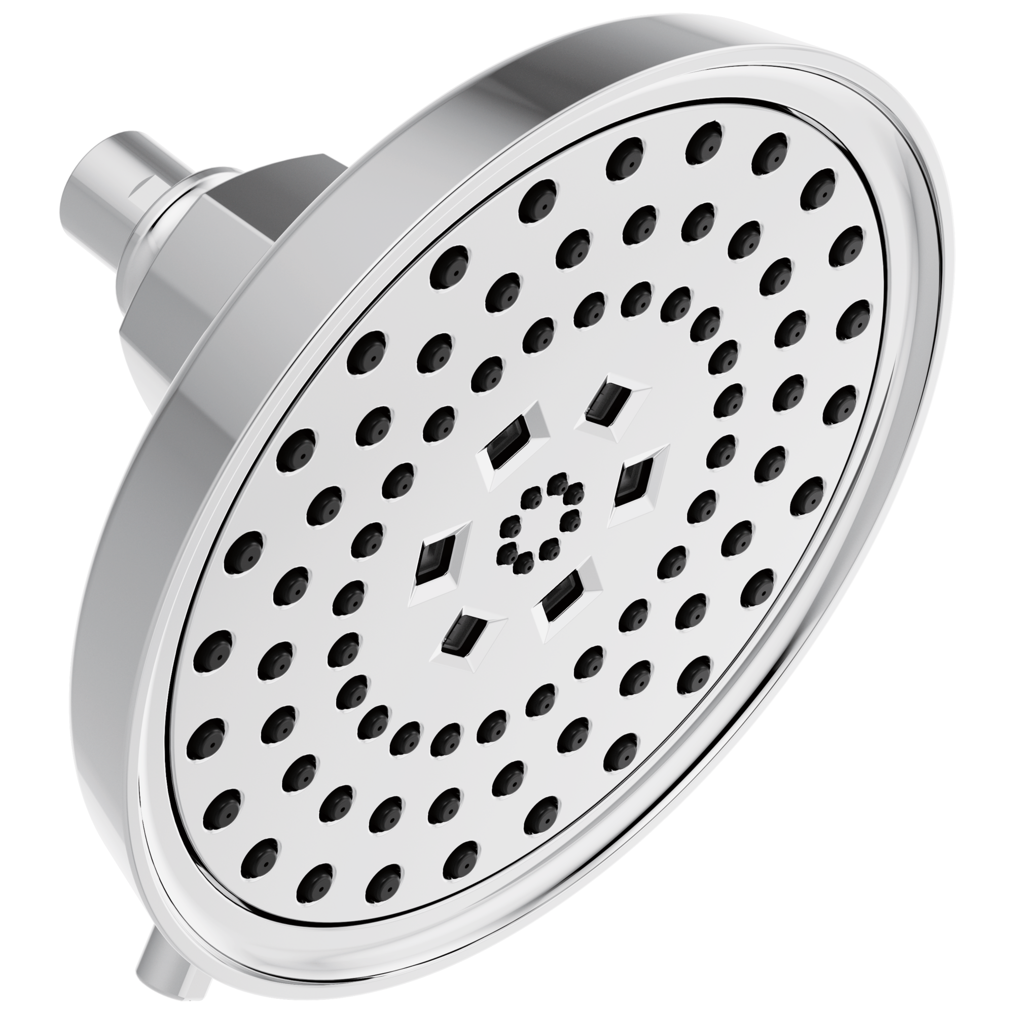 chrome shower head