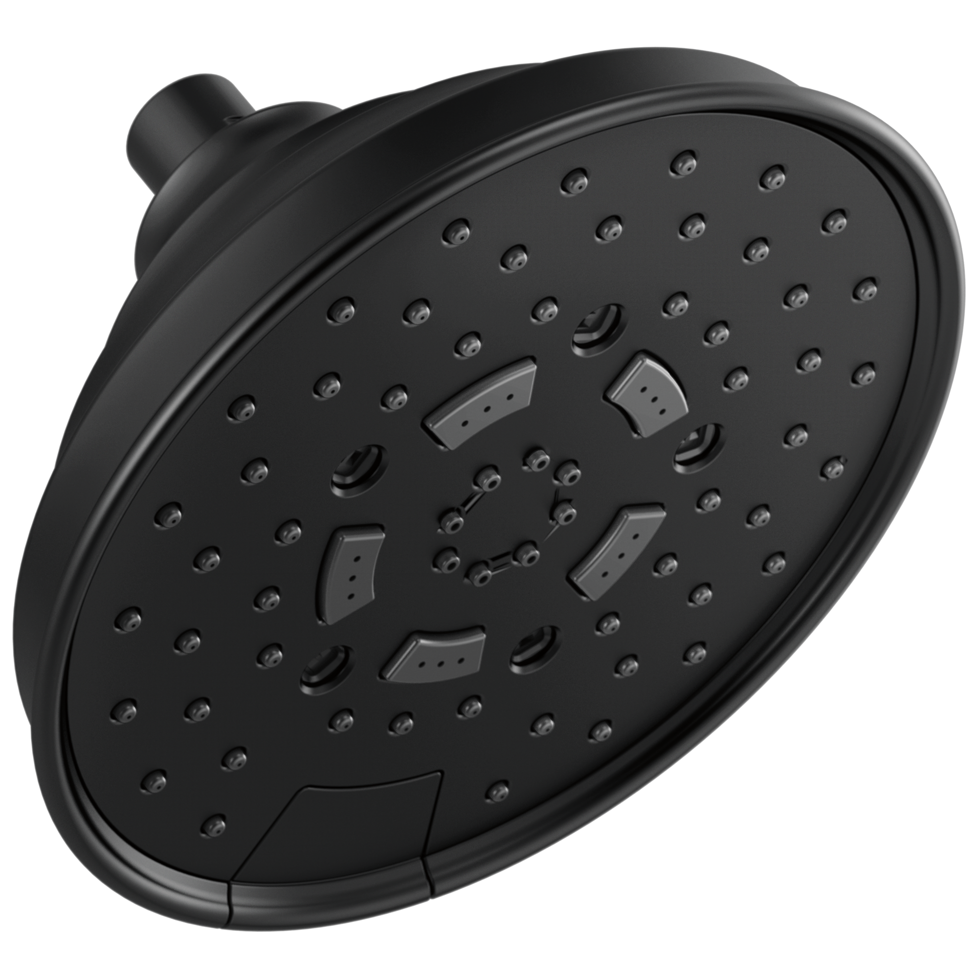matte black shower head
