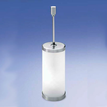 chrome toilet brush holder