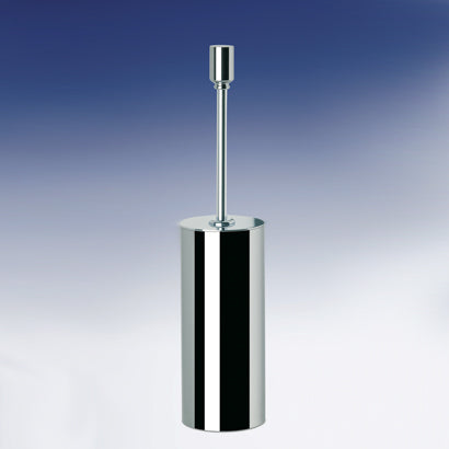 chrome toilet brush holder