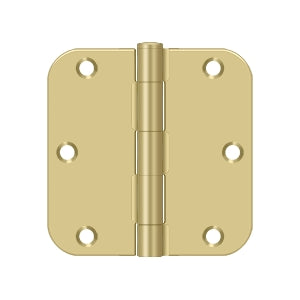 Deltana 3-1/2" x 3-1/2" x 5/8" Radius Hinge, Residential Thickness