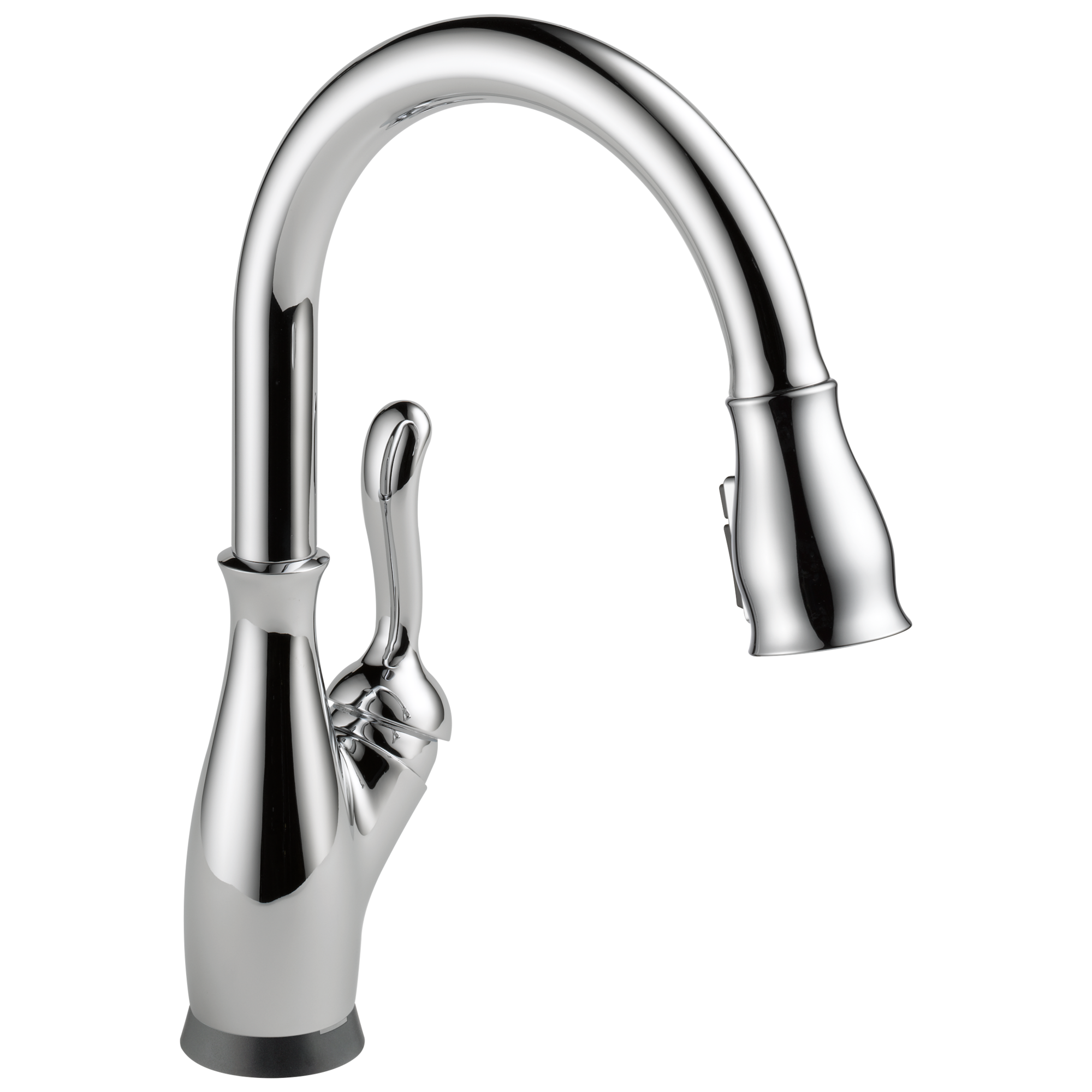 chrome kitchen faucet