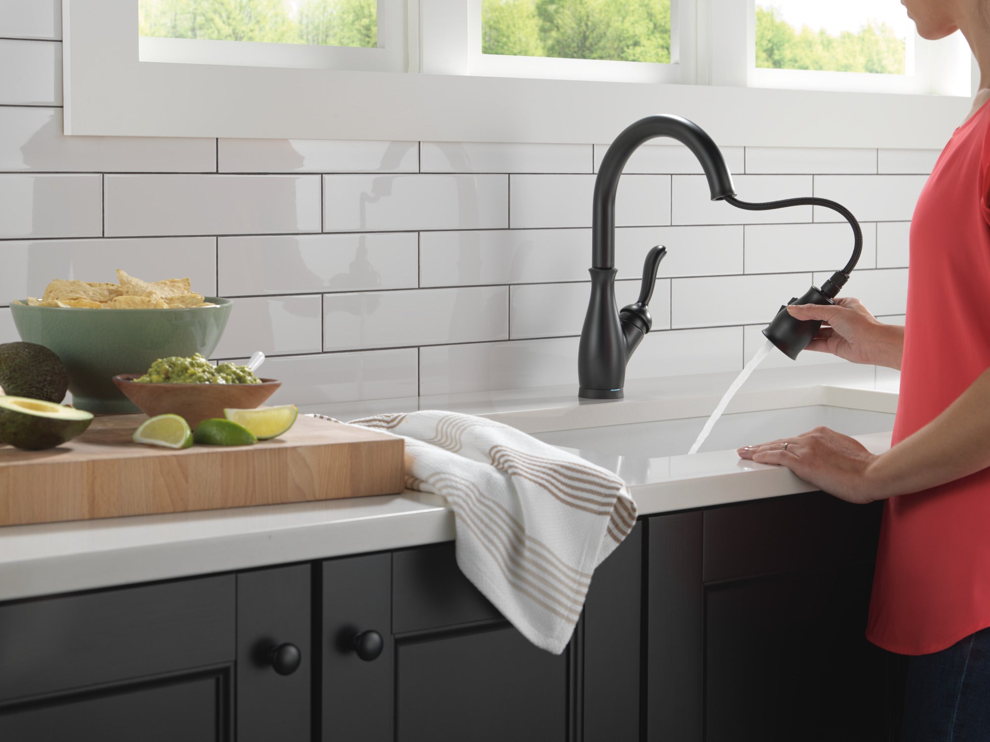 matte black kitchen faucet