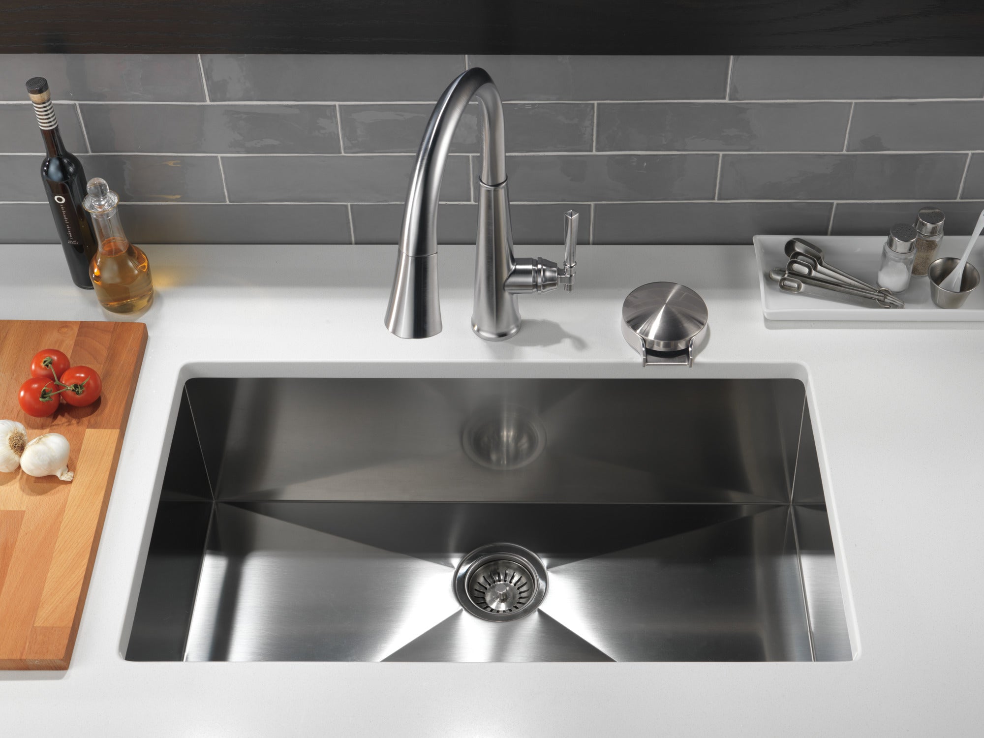 arctic stainless kitchen faucet