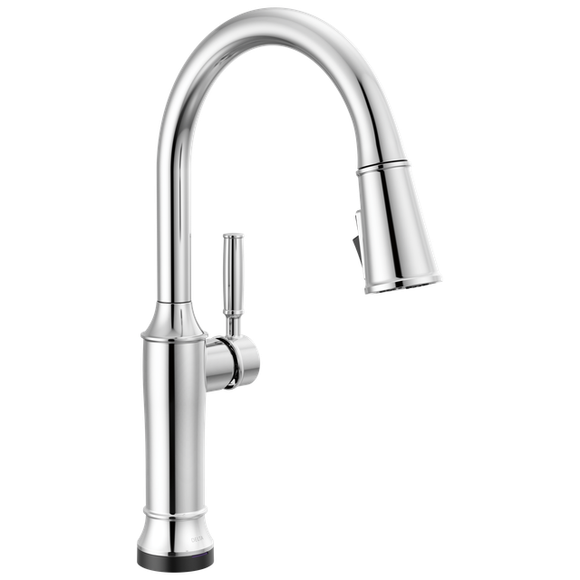 lumicoat chrome kitchen faucet