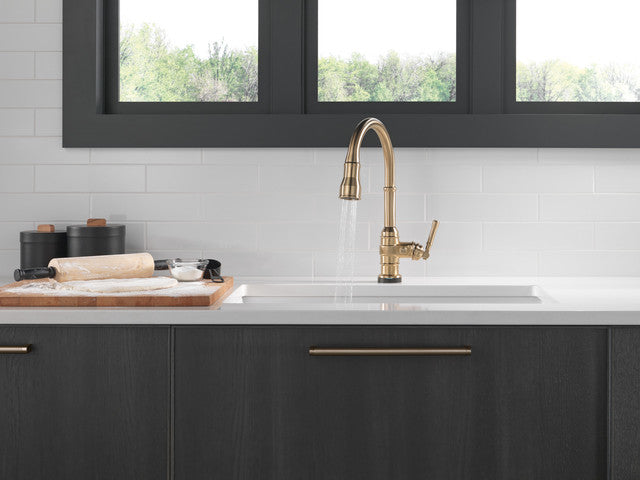 champagne bronze kitchen faucet