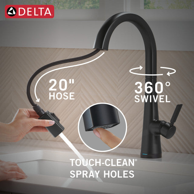 matte black kitchen faucet
