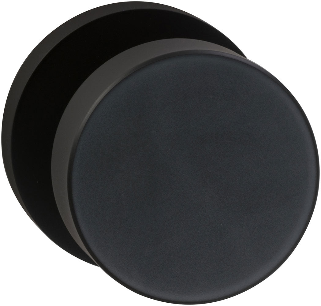 Omnia Prodigy Interior Modern Knob Latchset with Modern Round Rose
