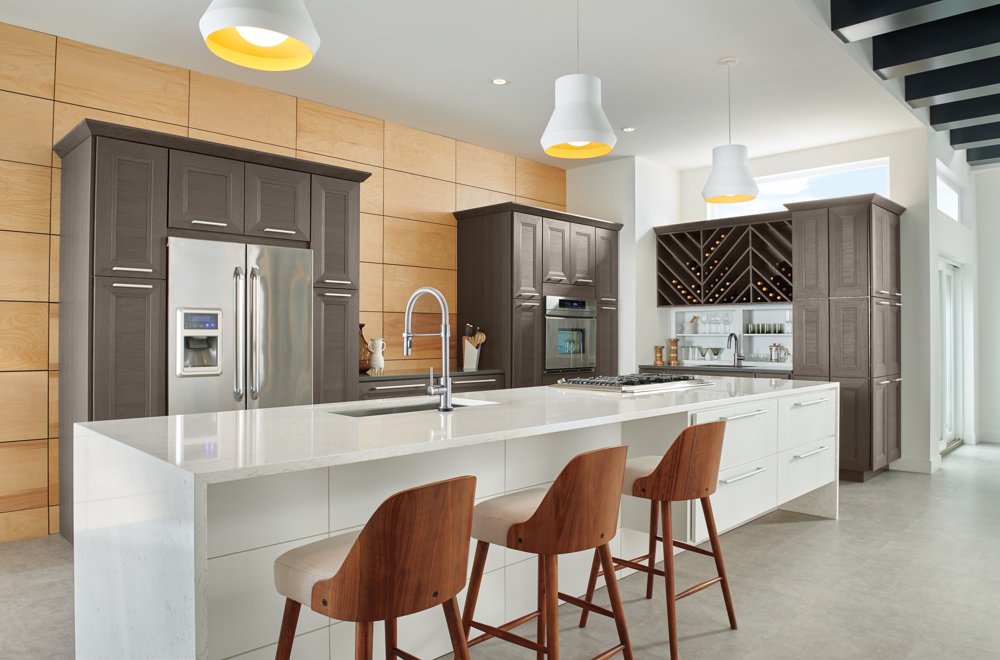 arctic stainless kitchen faucet