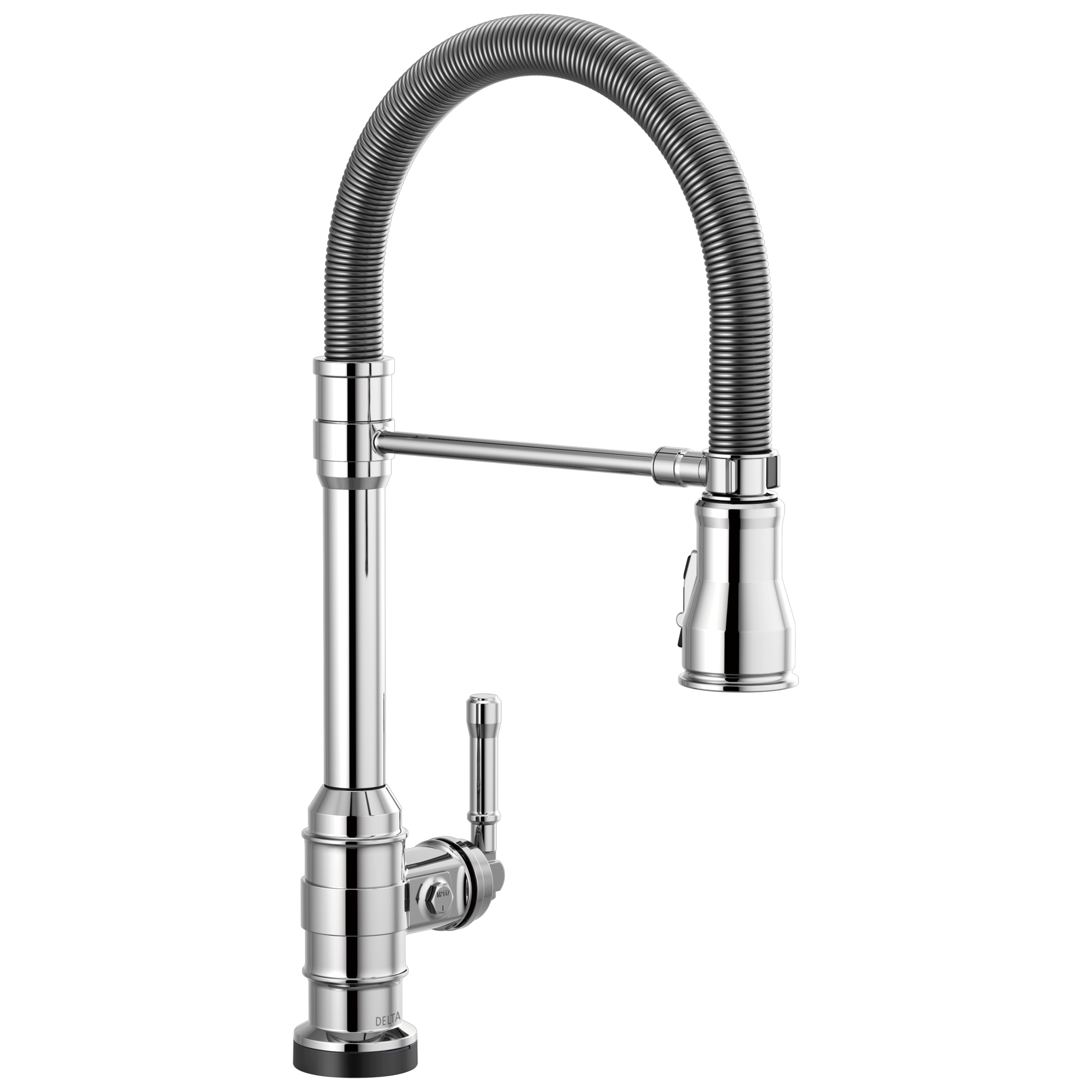 chrome kitchen faucet