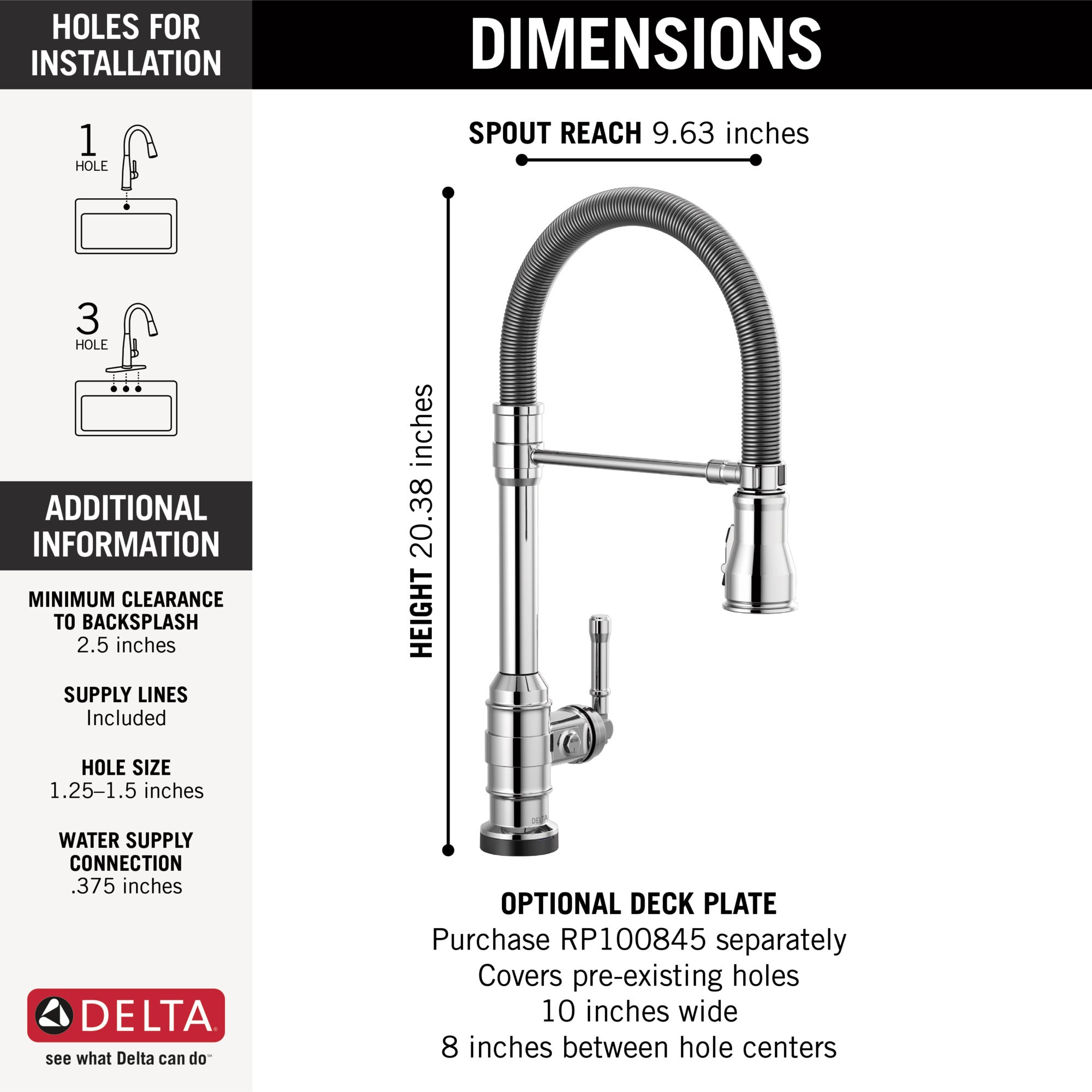 chrome kitchen faucet