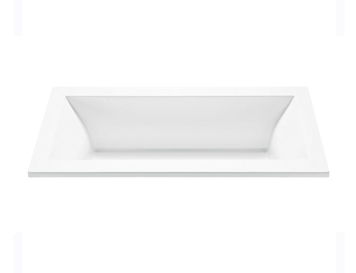 white bathtub