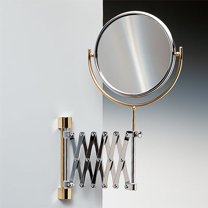 chrome makeup mirror