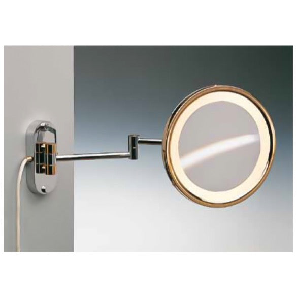 chrome makeup mirror