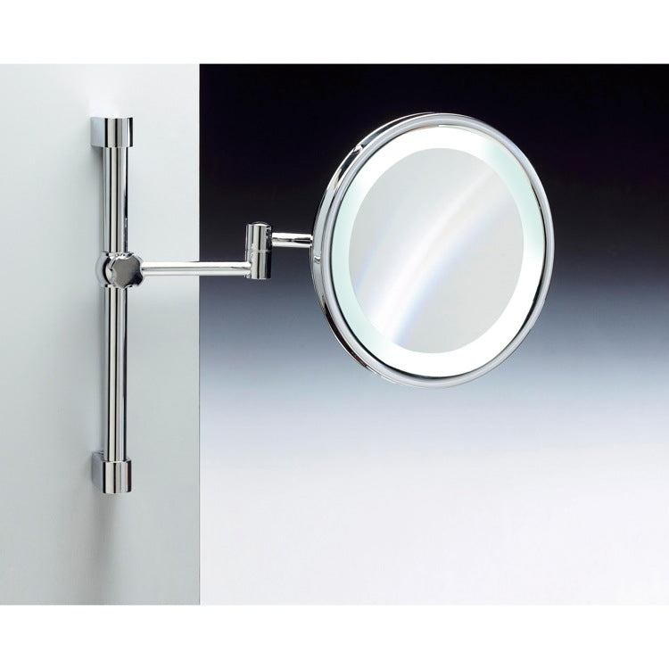 chrome makeup mirror